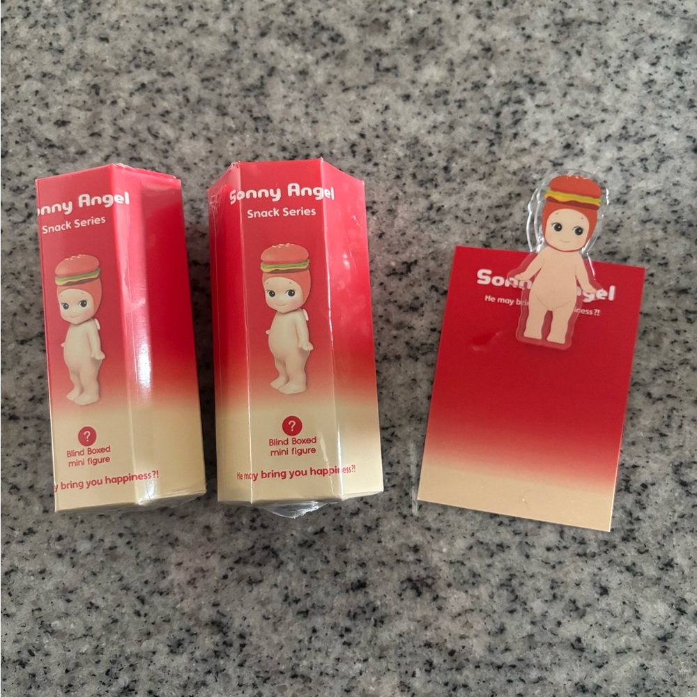 Sonny Angel Snack Series Mini Figure - Red and Cream